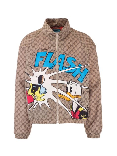 gucci donald duck jacket|gucci donald duck slippers.